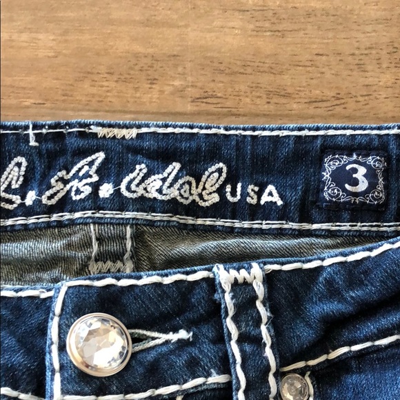 L. A. Idol jeans. Near new. - Picture 9 of 13